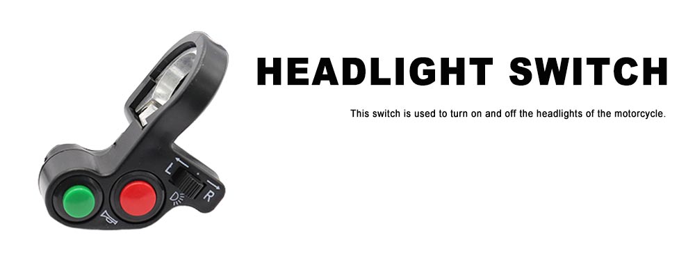 motorcycle headlight switch